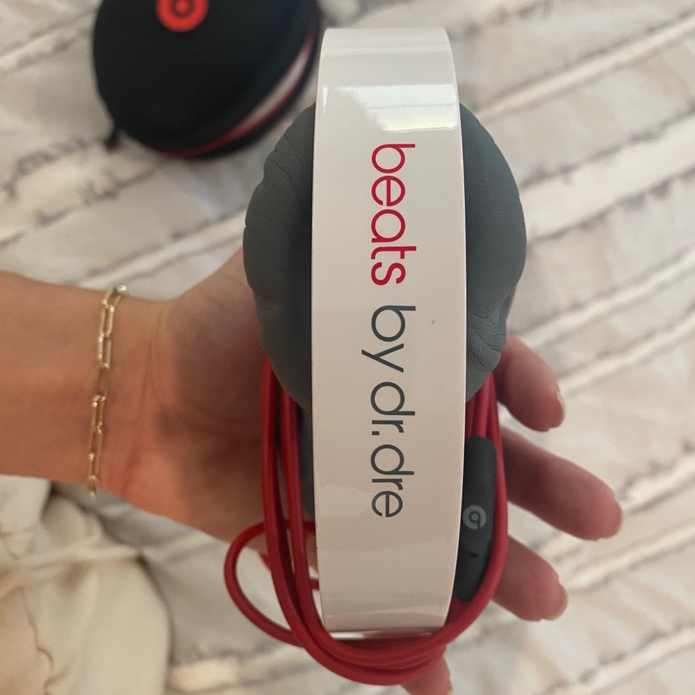 Beats by dr.Dre. First edition headphones.